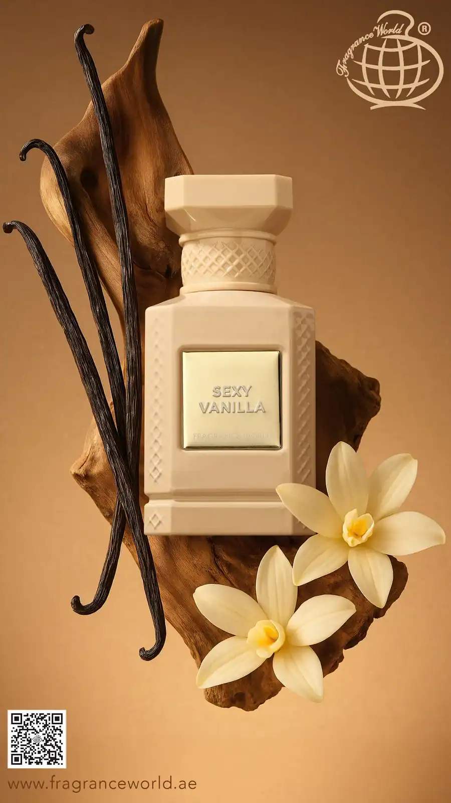 Fragance World Sexy vanilla - Unisex kvepalai 80ml EDP