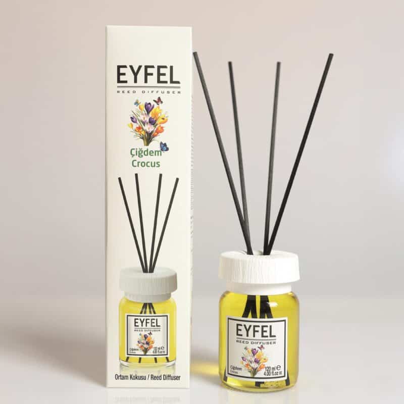 EYFEL Krokų namų kvapas su lazdelėmis – 120 ml