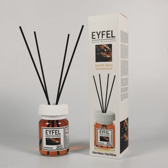 Eyfel Sandalwood - namų kvapas su lazdelėmis 120ml