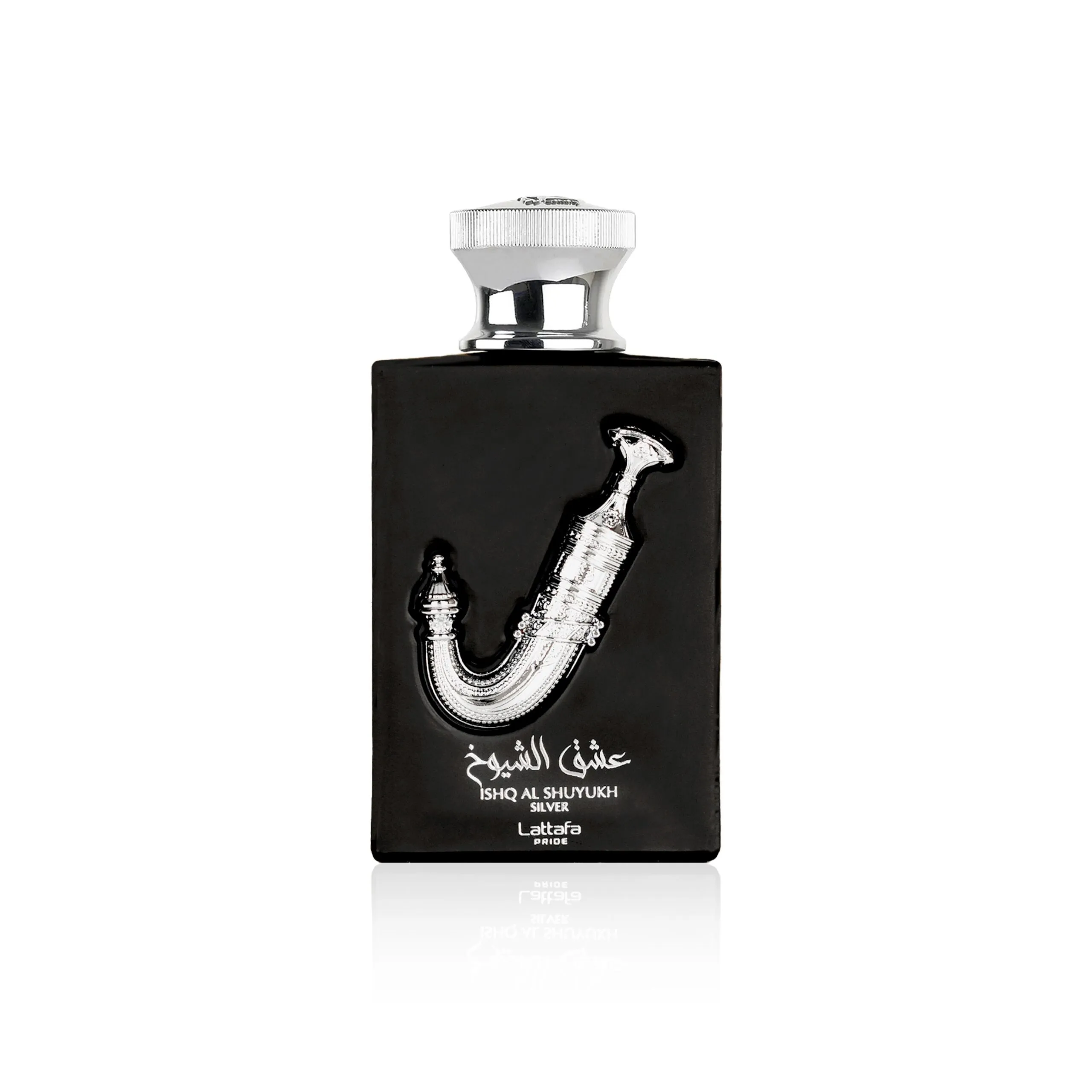 Lattafa Ishq Al Shuyukh Silver - Unisex kvepalai 100ml EDP (įkvpėti Paco Rabanne - 1 Million Lucky) - Image 2