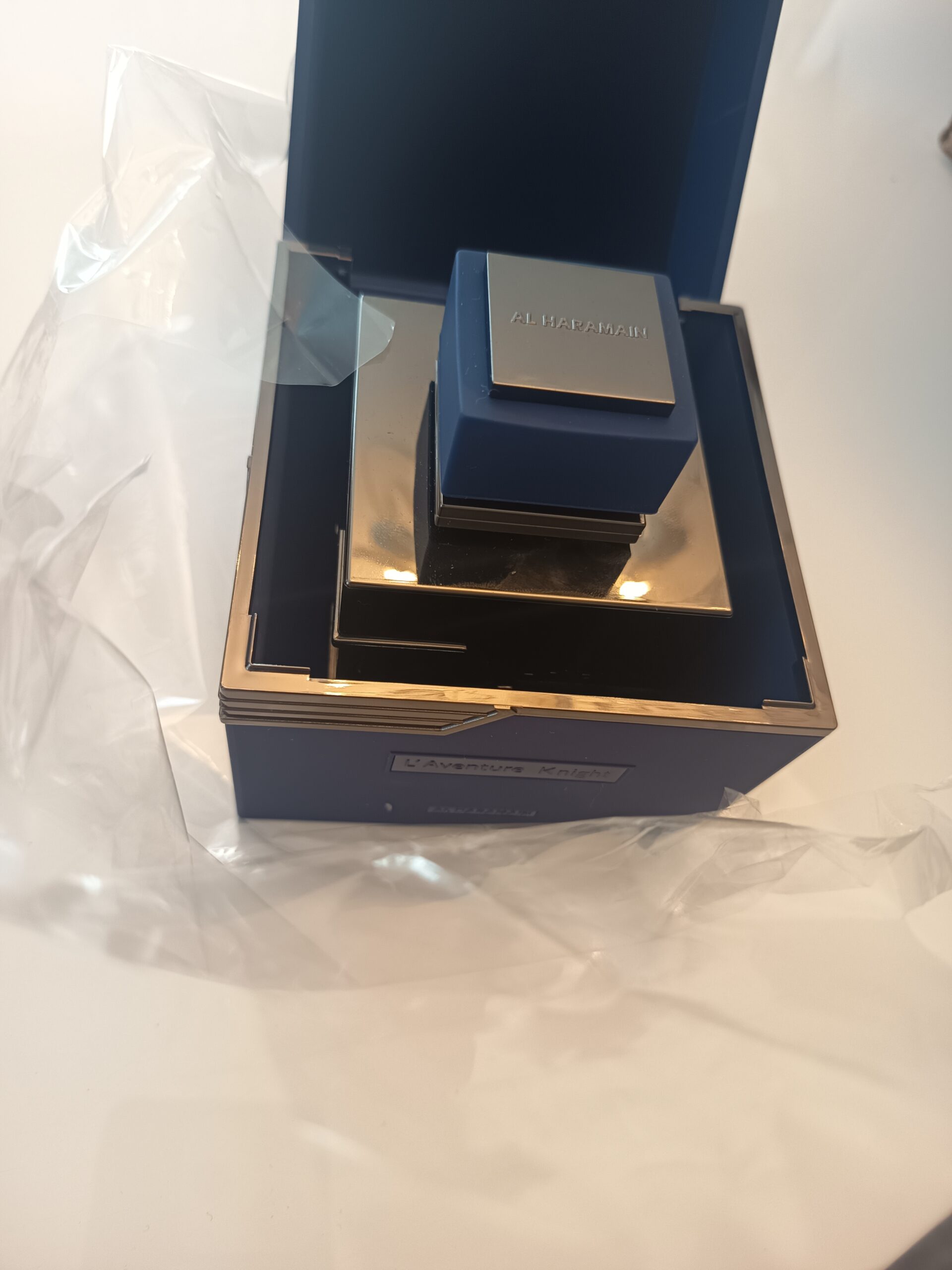 Al Haramain L'Aventure Knight - kvepalai vyrams 100ml EDP (įkvėpti Creed Green Irish Tweed) (Pažeista pakuotė) - Image 2