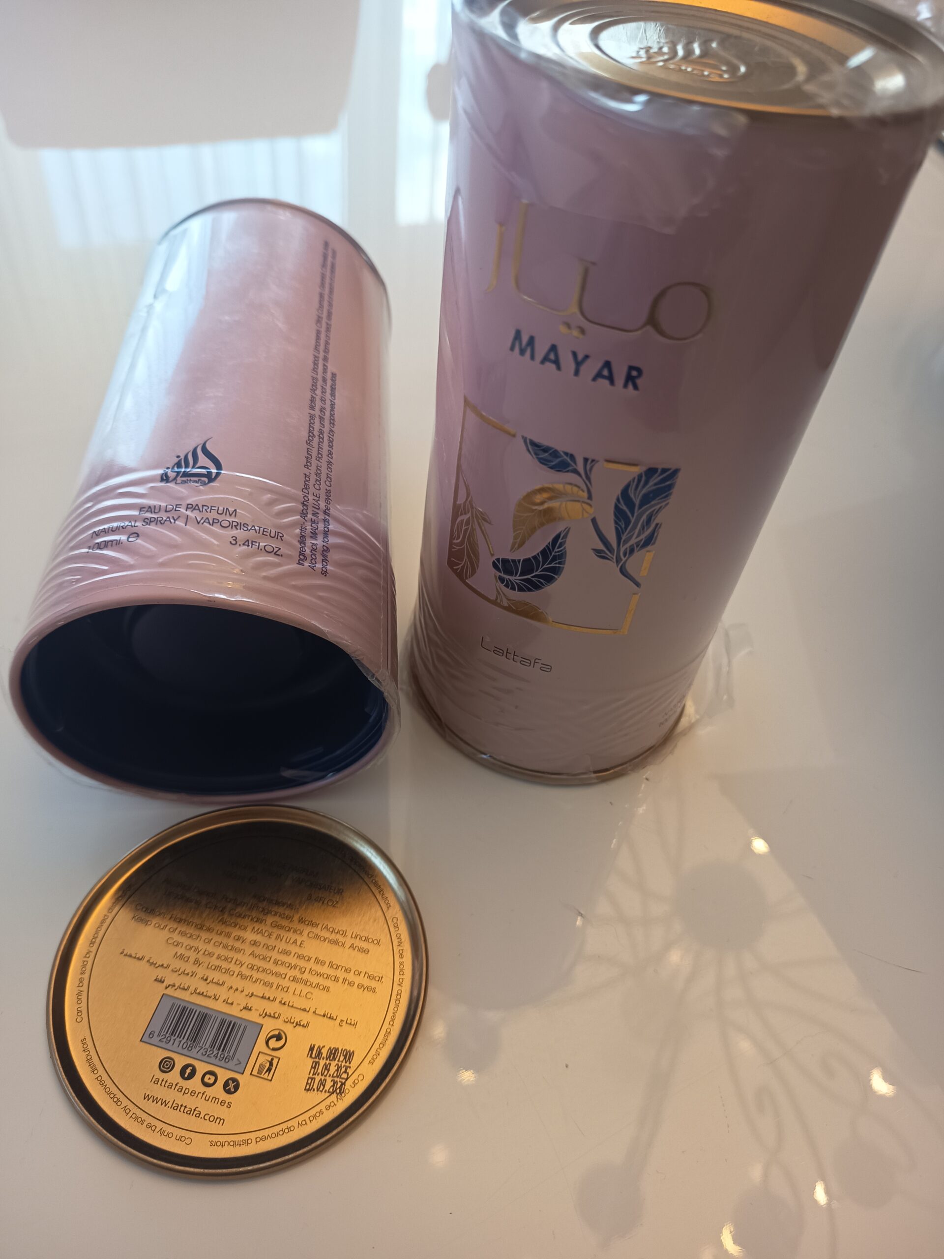 Lattafa Mayar - moteriški kvepalai 100ml EDP (įkvėpti Mugler's - Angel Nova) (Pažeista pakuotė) - Image 3