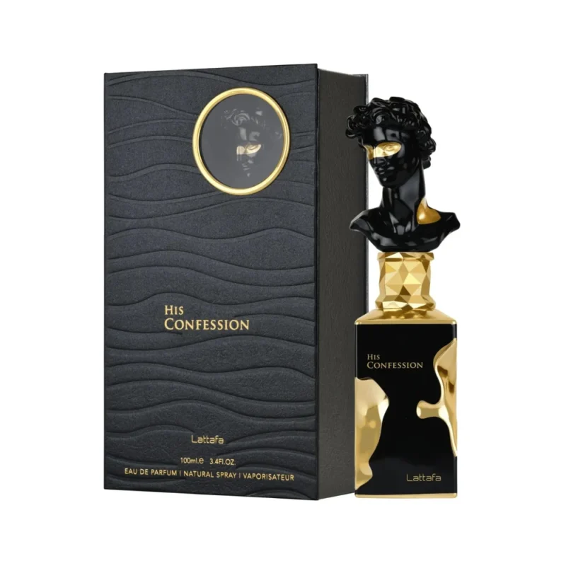 Lattafa His Confession - vyriški kvepalai 100ml EDP (įkvėpti Dior - Homme Intense)